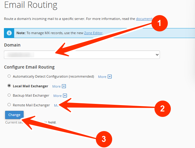 Email Routing - Remote Mail Exchanger