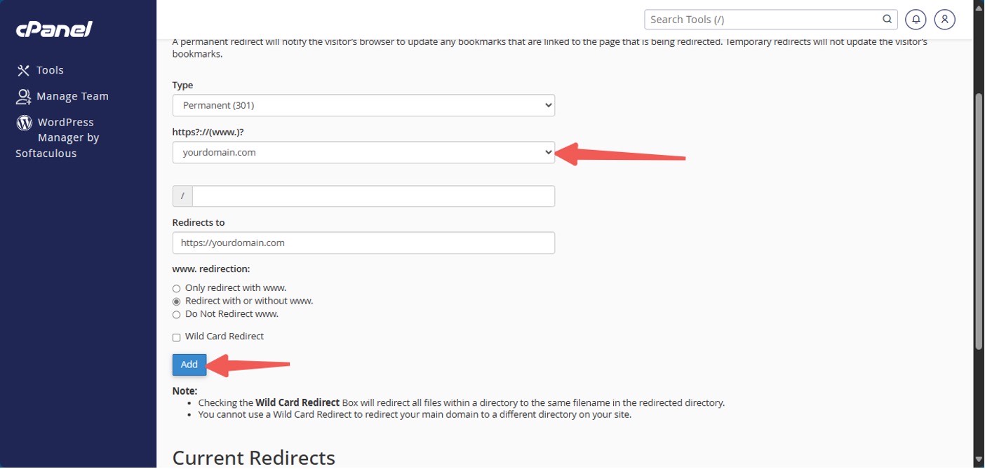 LyteHosting Add Your Domain