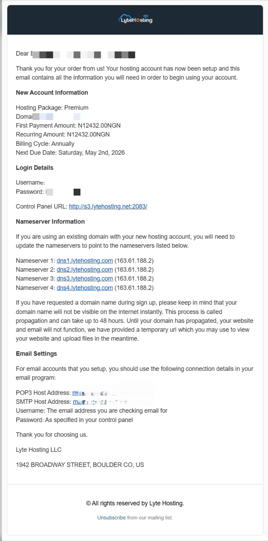 Email - Login to cPanel