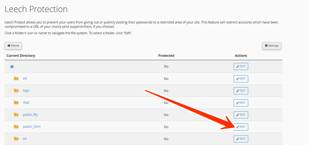 Leech Protection - Edit