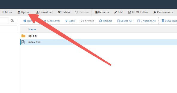 File Manager - public_html - Upload