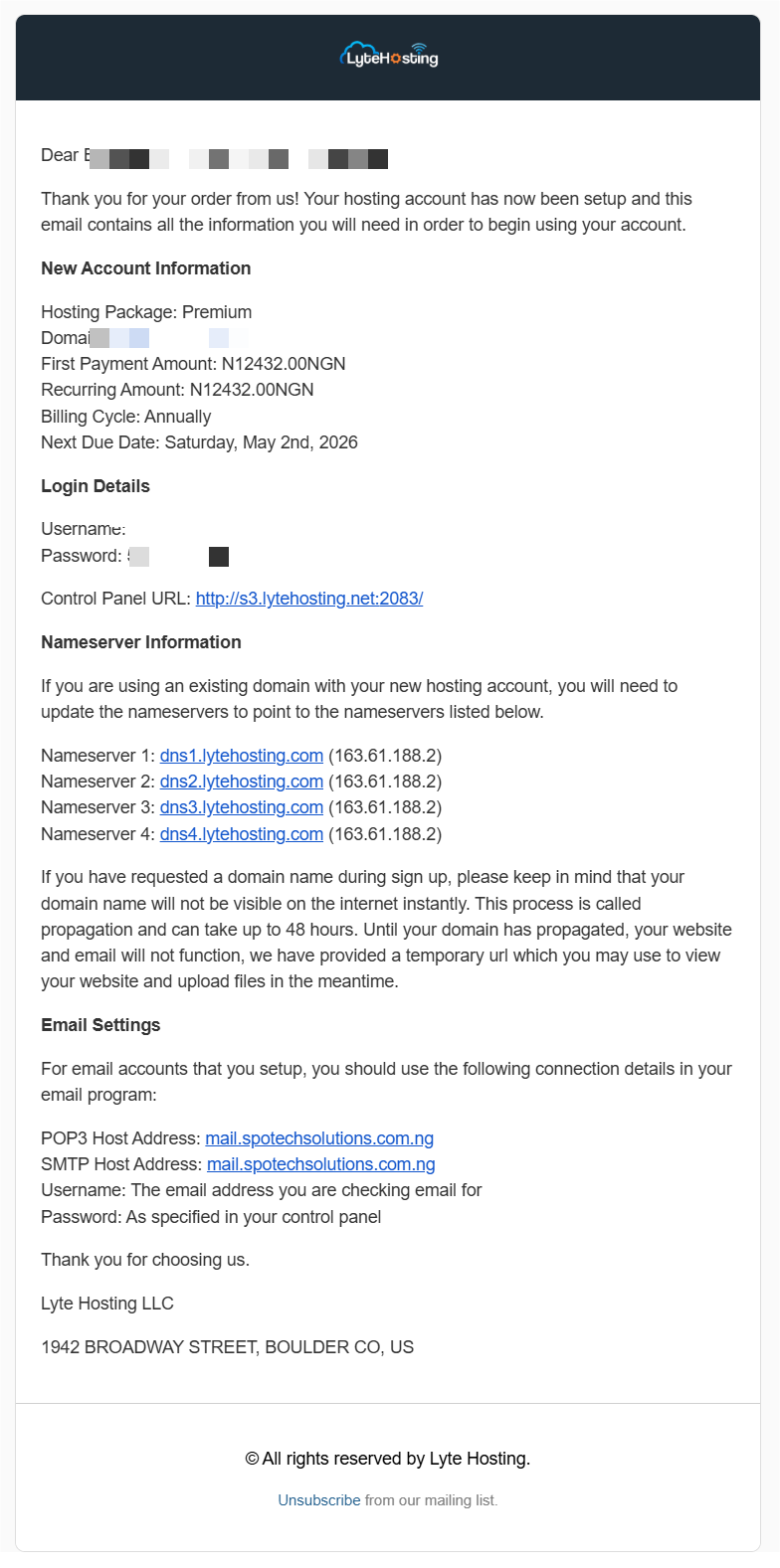 Email - Login to cPanel