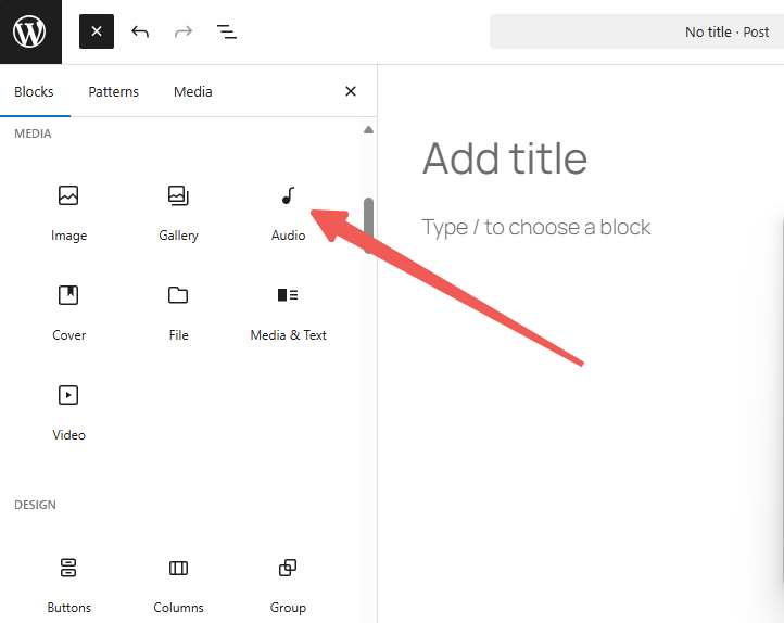 WordPress - Audio