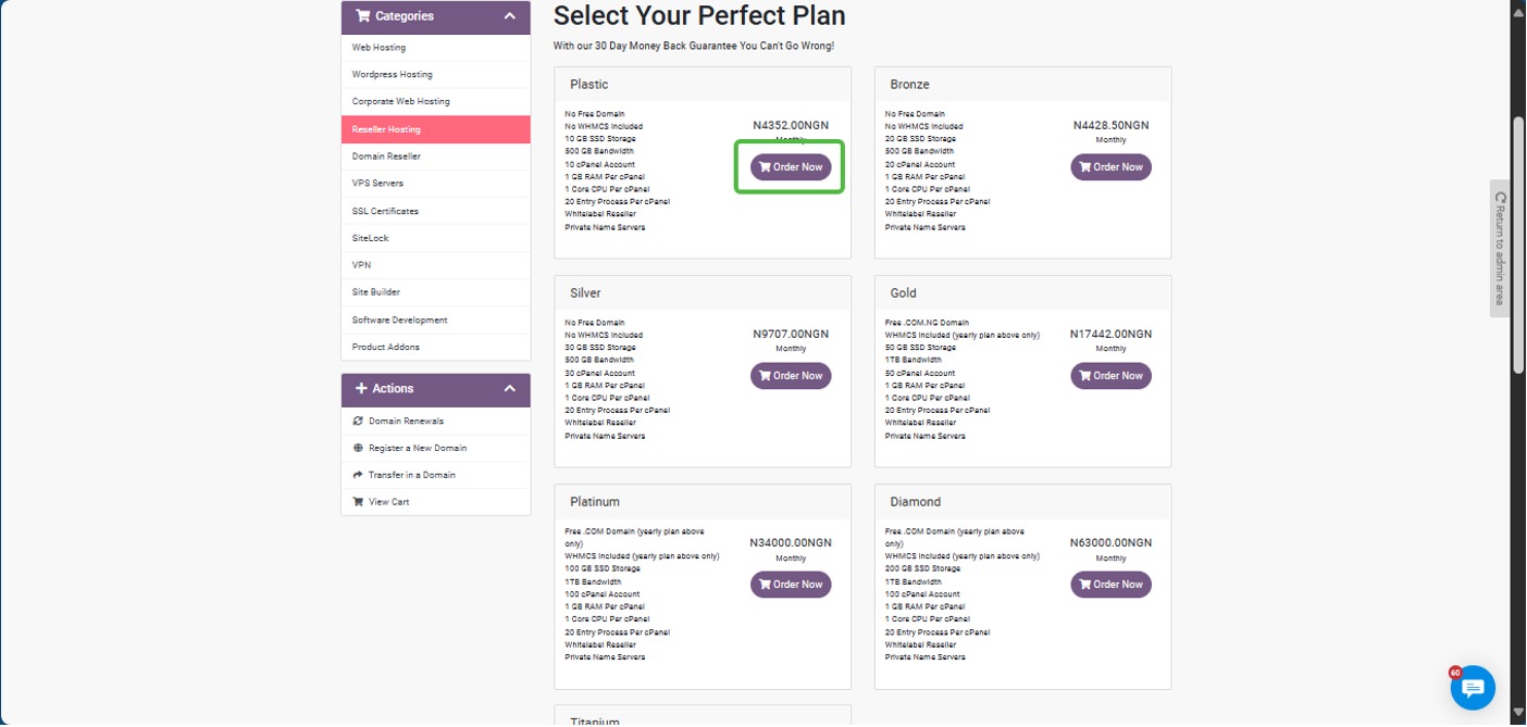 LyteHosting Reseller Hosting Order Now